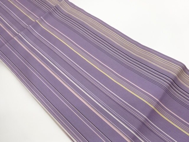 JAPANESE KIMONO / NAGOYA OBI / WOVEN STRIPE 